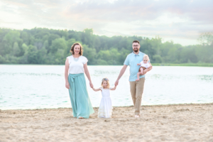 Family of 4 Beach Session