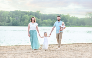 Family of 4 Beach Session