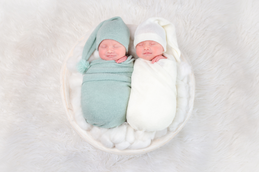 Newborn Boy Twin Photography